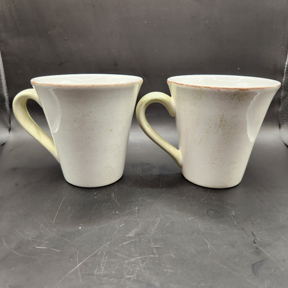Apple Sauce Hand Painted Collection  Set of 2 Mugs - Picture 3 of 8